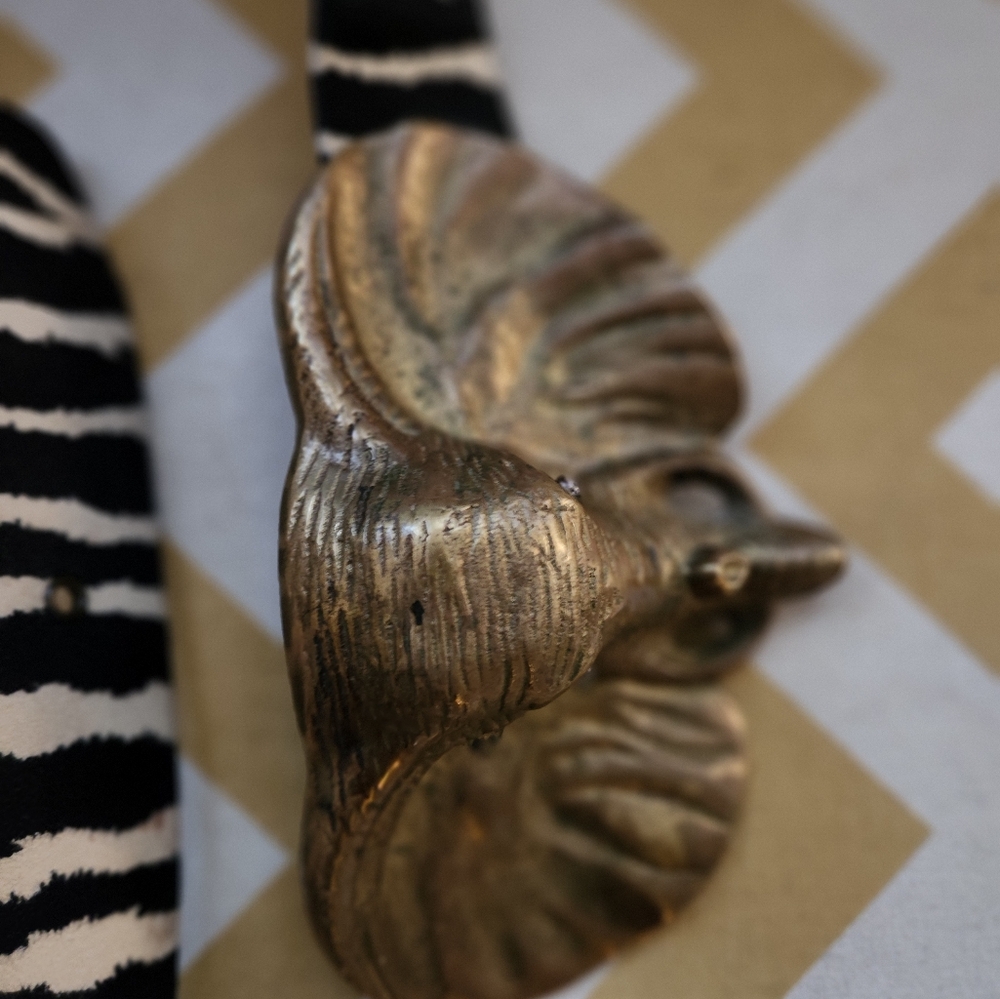 Vintage brass elephant belt and buckle - Picture 5 of 8